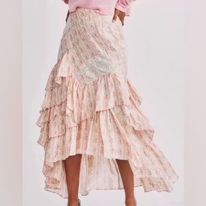 LoveShackFancy- Ritchie Maxi Skirt